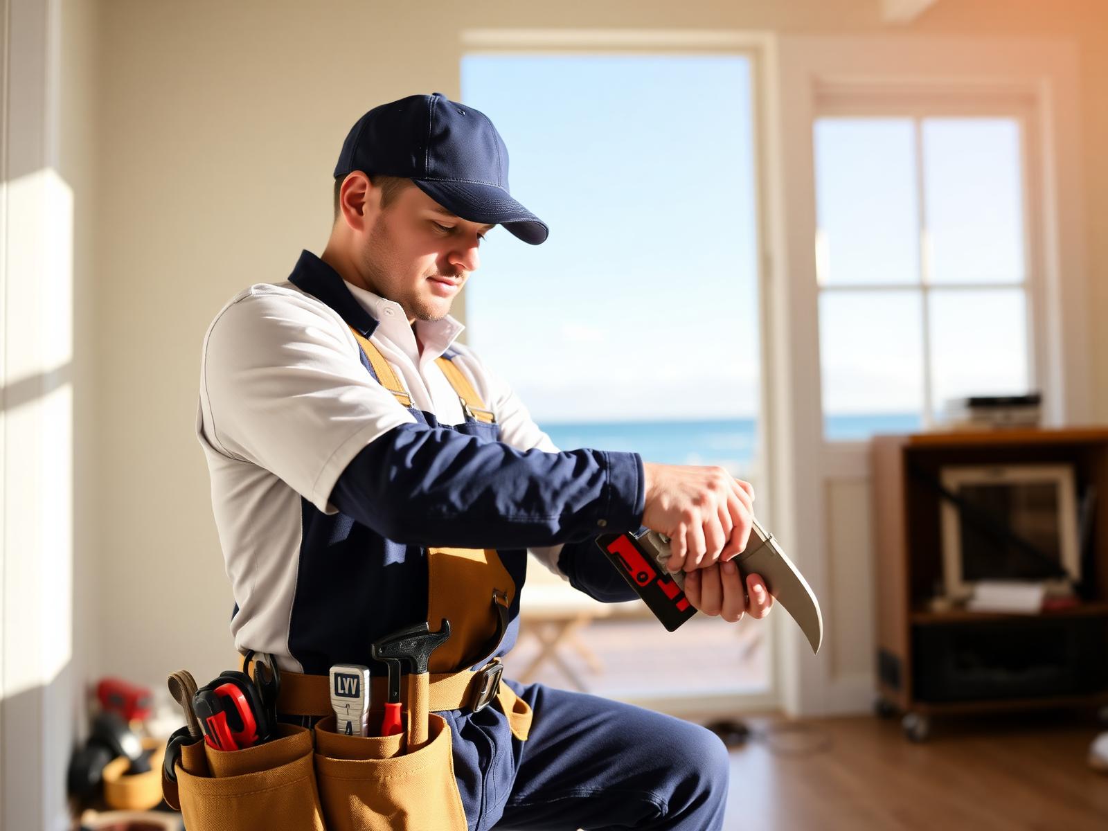 PropertyPro technician at work